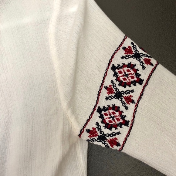 Long Sleeve Bohemian Top - Picture 4 of 7